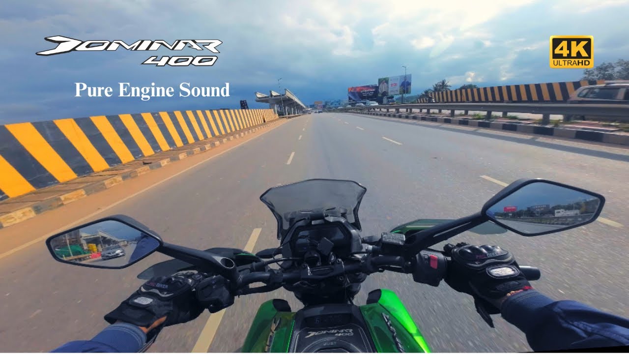 Dominar 400 ASMR Ride | POV Motorcycle Sound Experience | Relaxing Silent Motovlog
