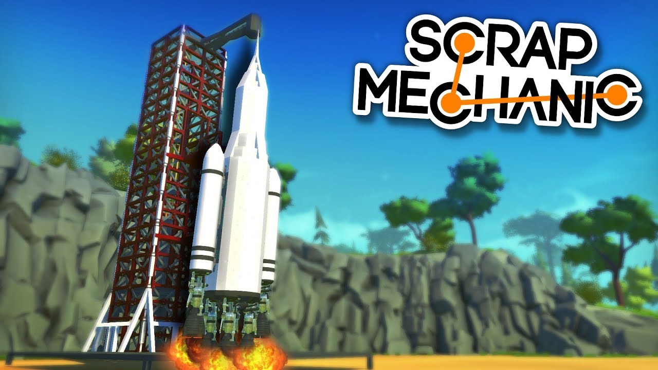 CAN I LAUNCH THIS ROCKET WITHOUT DISASTER!? - Top of the Shop - Scrap Mechanic Best Builds