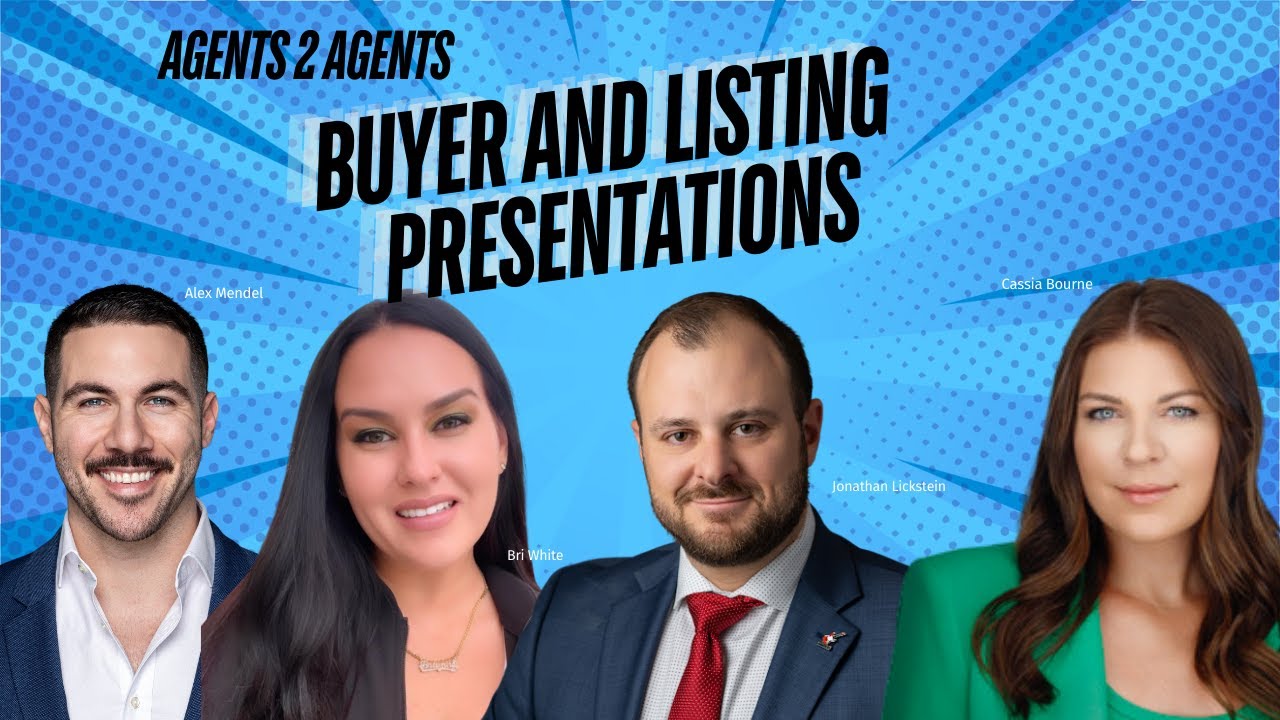 Crafting your Listing Presentation and Buyers Presentation - Agents 2 Agents Webinar Series