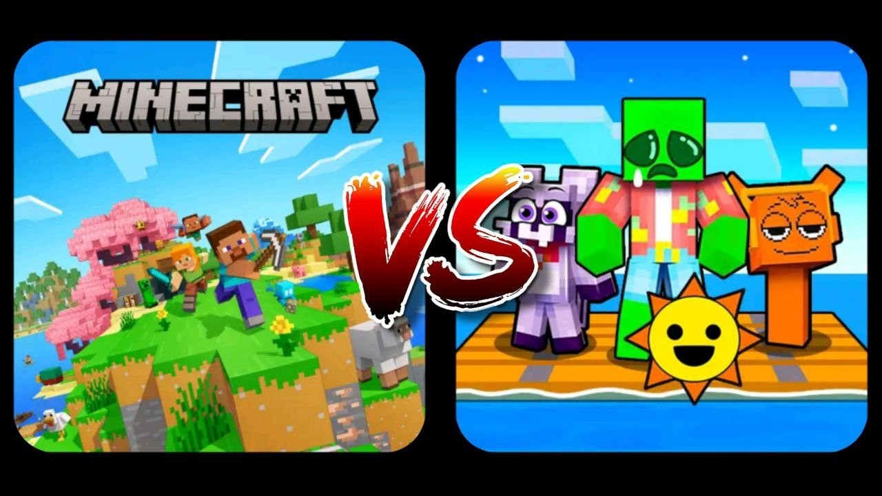 Minecraft VS Craftopia Sprunki