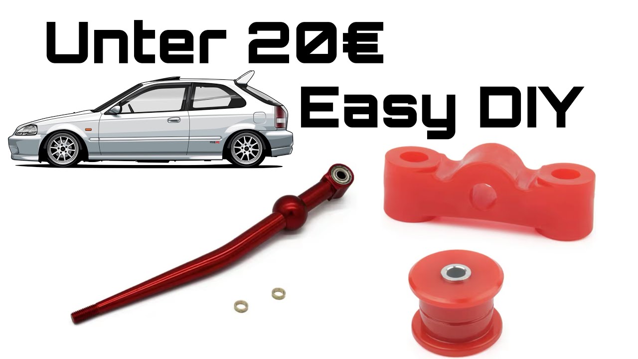 Honda Civic EJ9 EK3 Shortshifter, Schaltwegsverkürzung Einbau