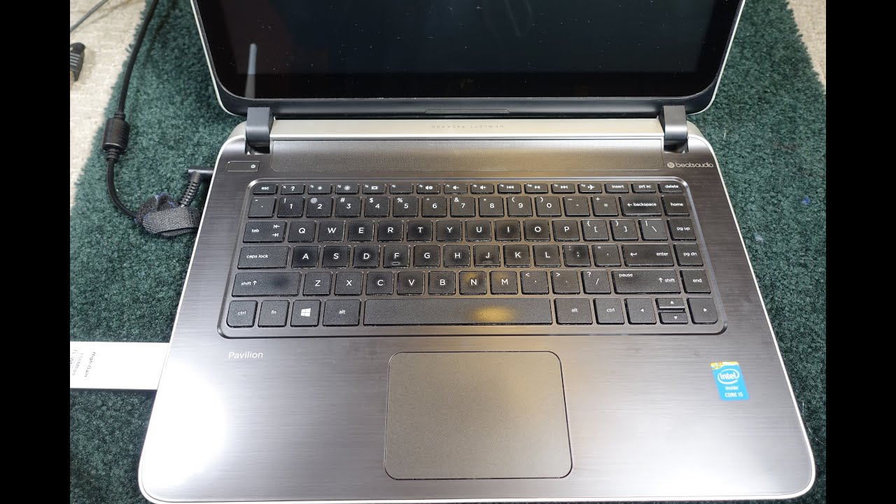 Замена карты WiFi на ноутбуке HP Pavilion