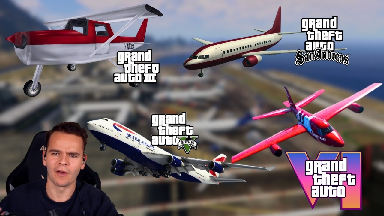 How Good Were PLANES In ALL GTA GAMES? (GTA 1-6)