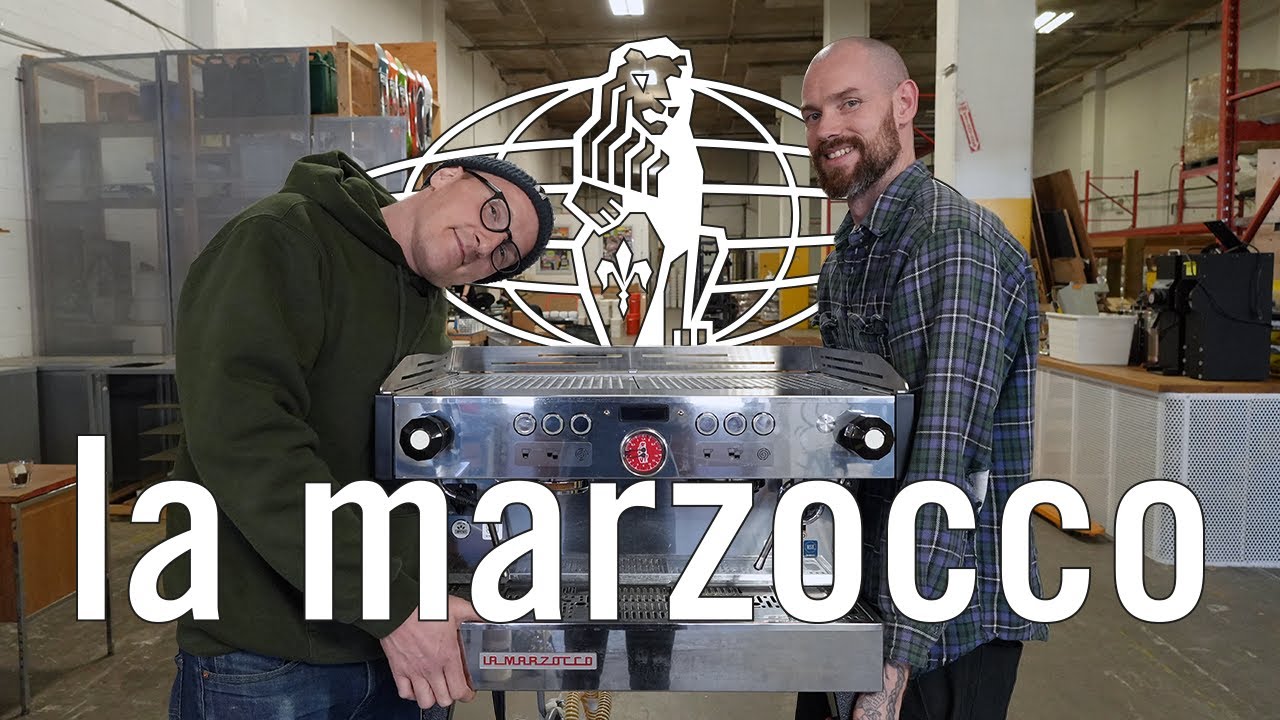 RARE! HOW TO USE AN AUTOMATIC BREW RATIO MACHINE (LA MARZOCCO LINEA PB ABR ESPRESSO MACHINE)