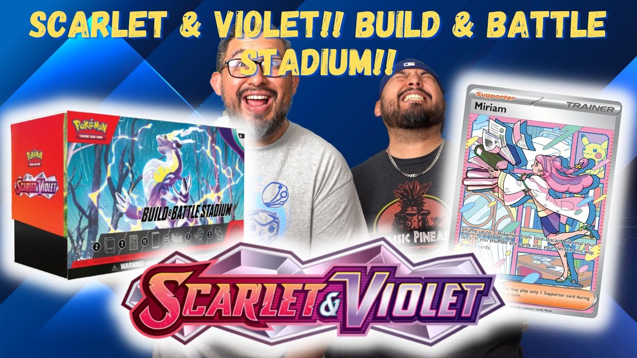 Scarlet & Violet, Build & Battle Stadium!! Big Hits Incoming!! #pokemoncommunity #pokemongiveaway
