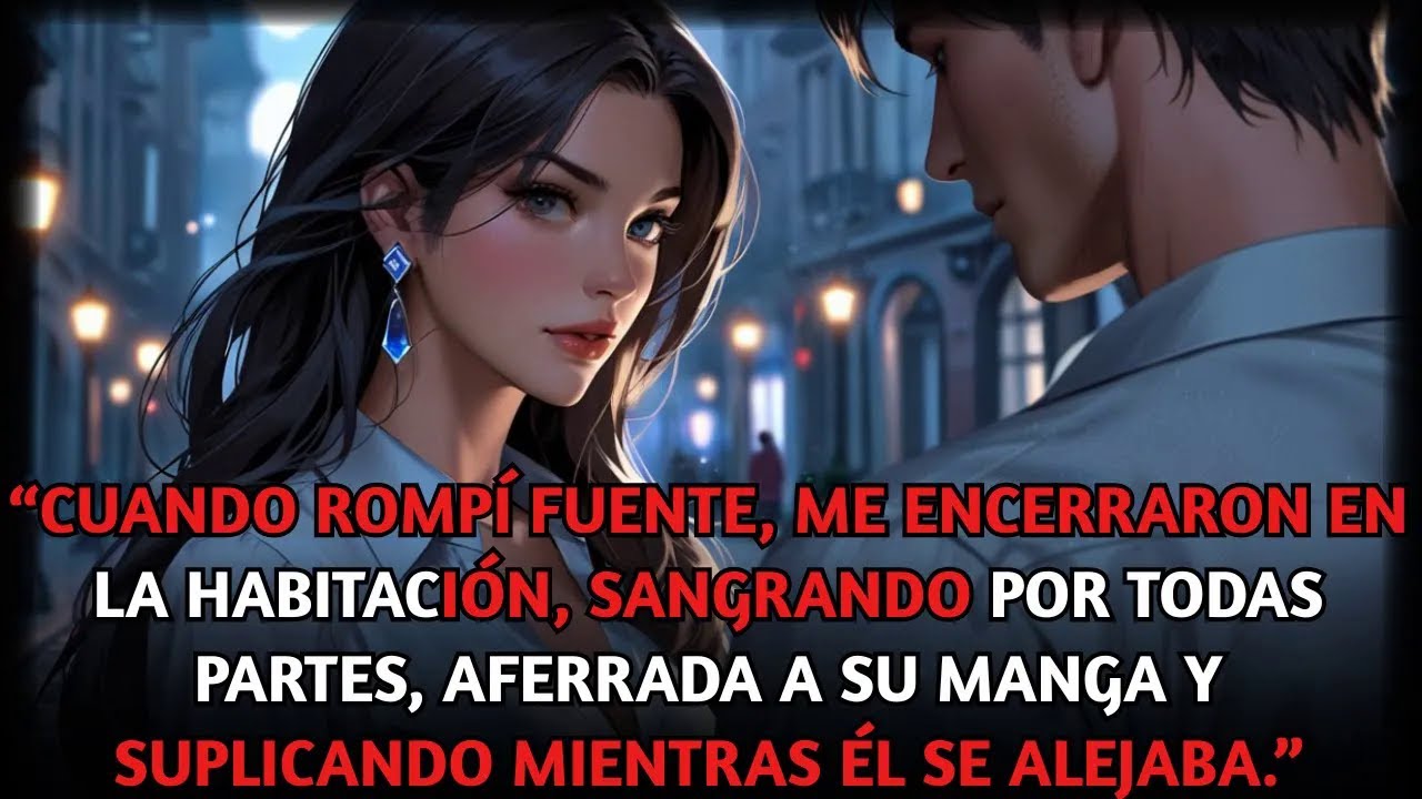 Cuando rompí fuente, me encerraron sangrando; me aferré a su manga, suplicando mientras me ignoraba.