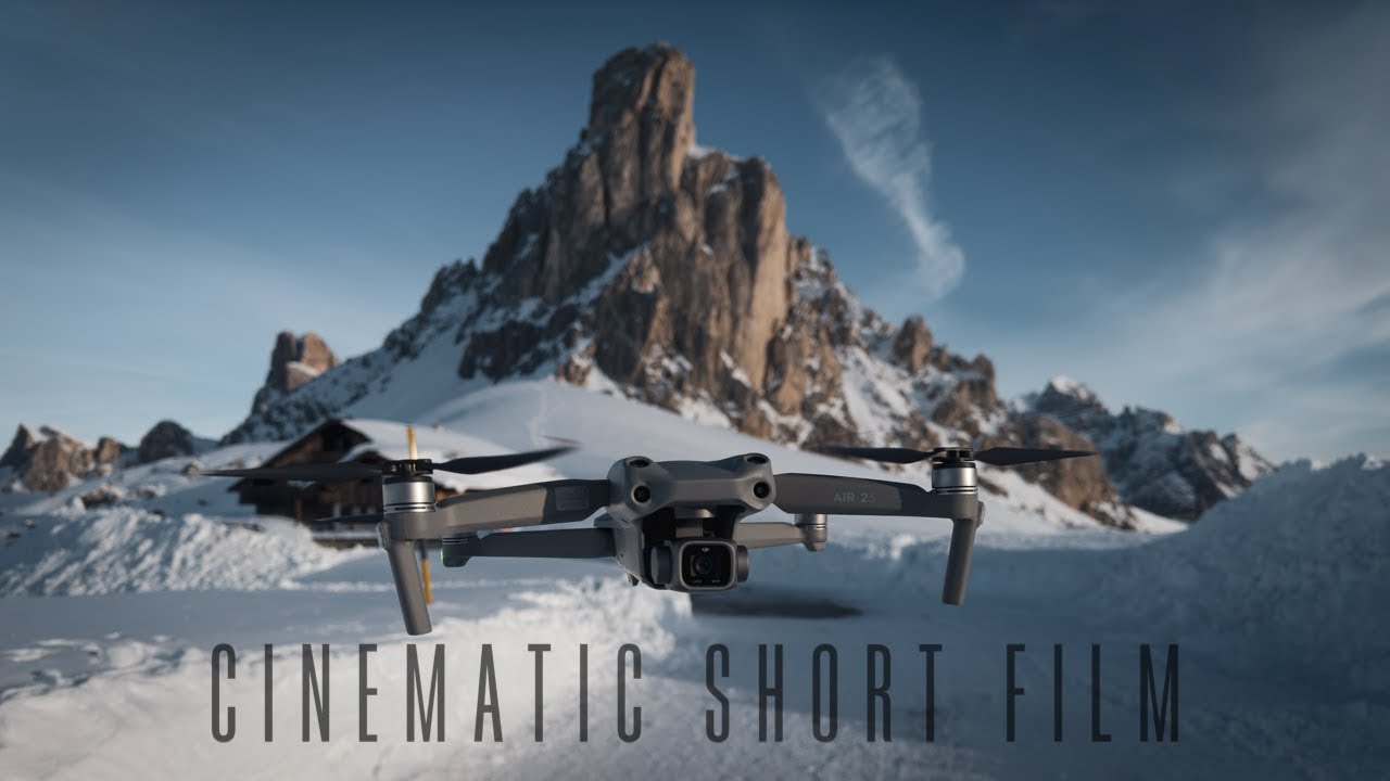 Snowy Peaks - CINEMATIC SHORT FILM - DJI Air 2S