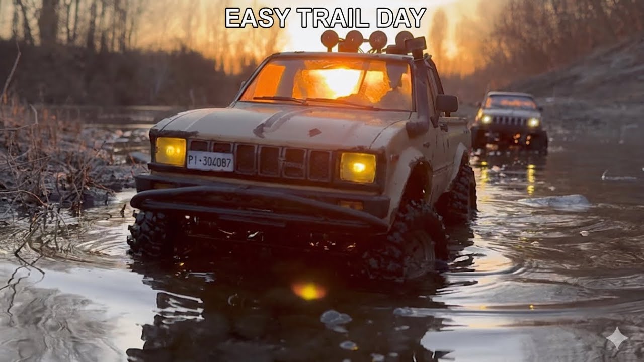 REALISTIC SCALE OFFROAD | EP.10 | RC4WD Trail Finder 2 Hilux River Sand & Water