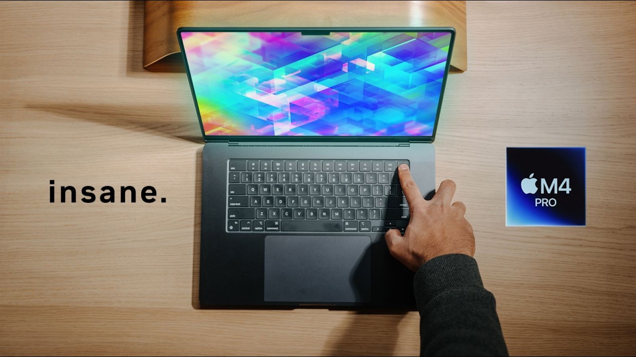 The Macbook Pro M4 is Insane.