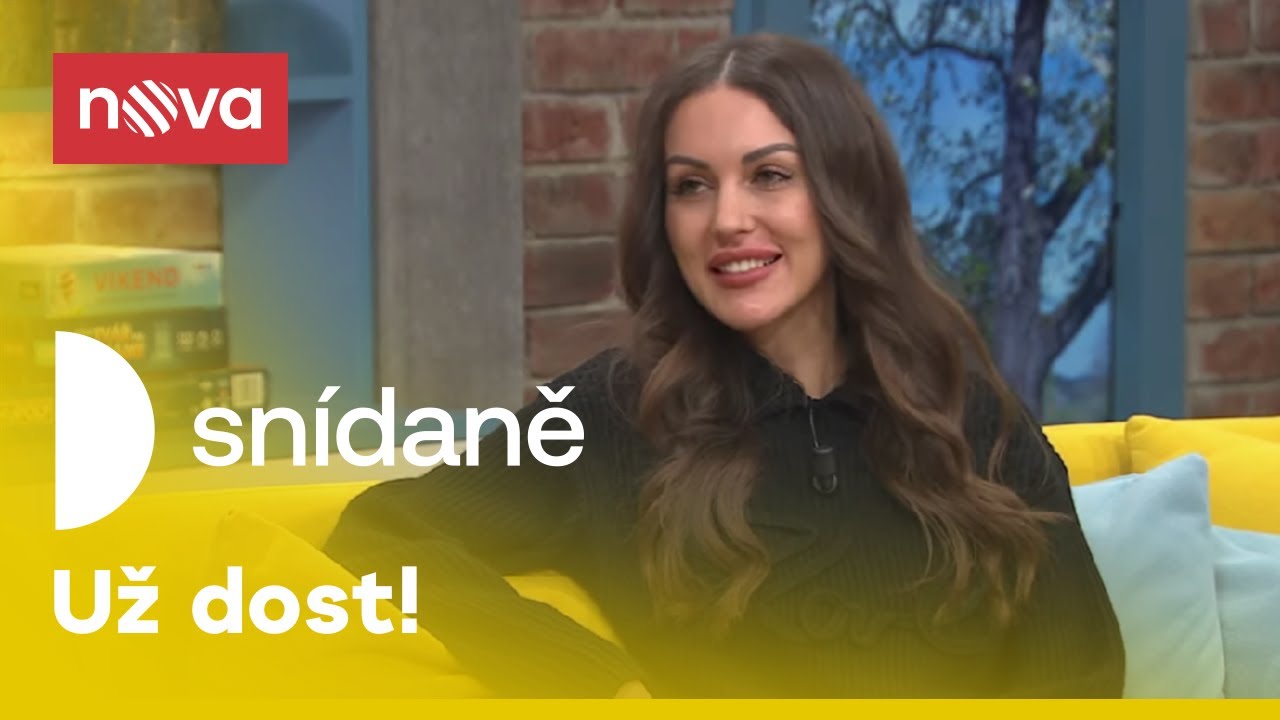 Carrie chtěla udělat tečku, ale spustila lavinu I Snídaně I Nova