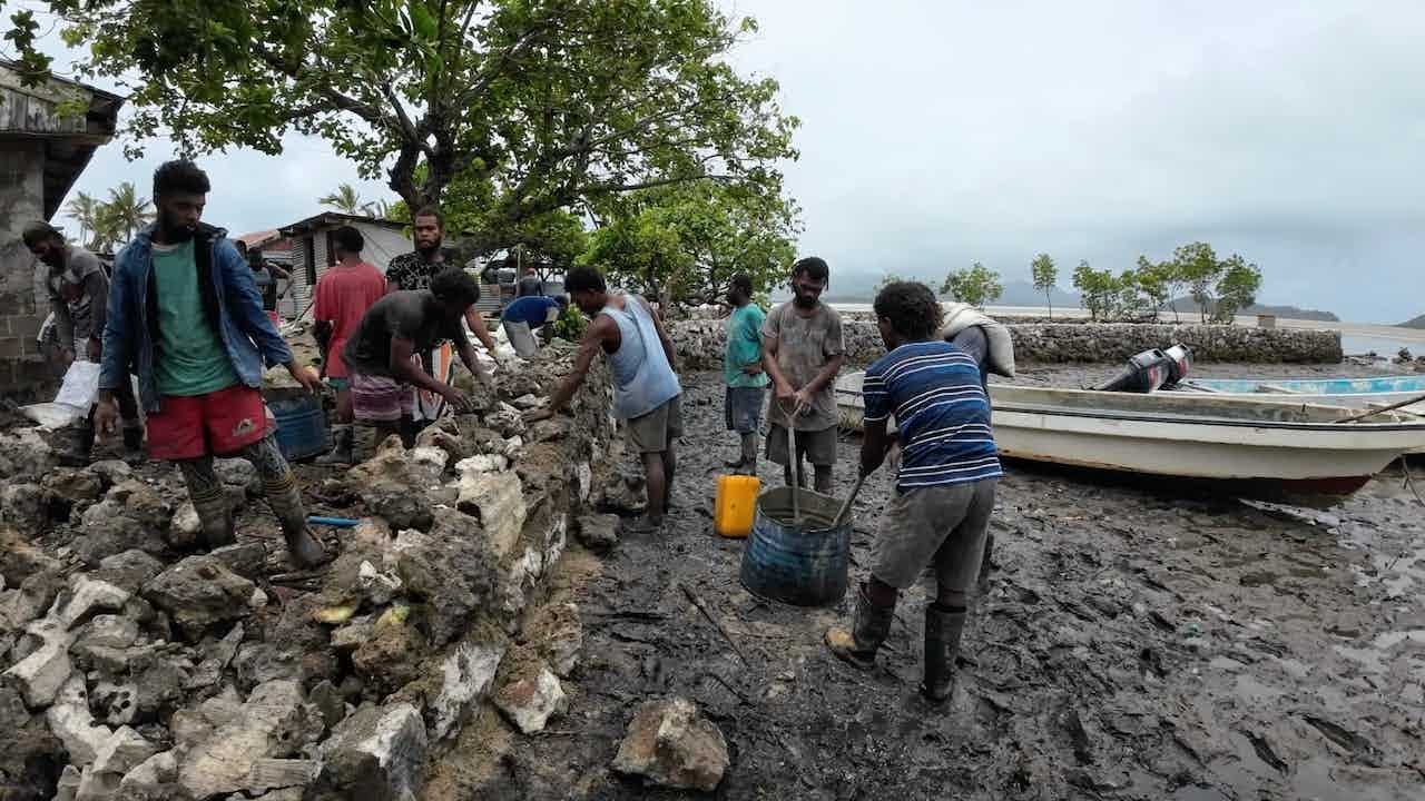 The Village Seawall Project: Constructing The Marina🇫🇯