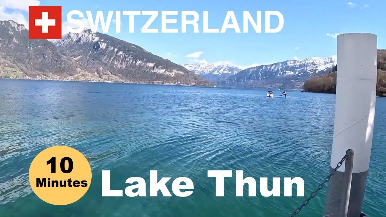 A Serene Voyage: Exploring Spiez to Thun by Ship 🇨🇭