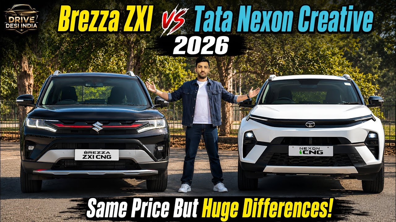 DON'T BUY Brezza CNG Before Watching This! Nexon iCNG vs Brezza ZXI CNG Comparison