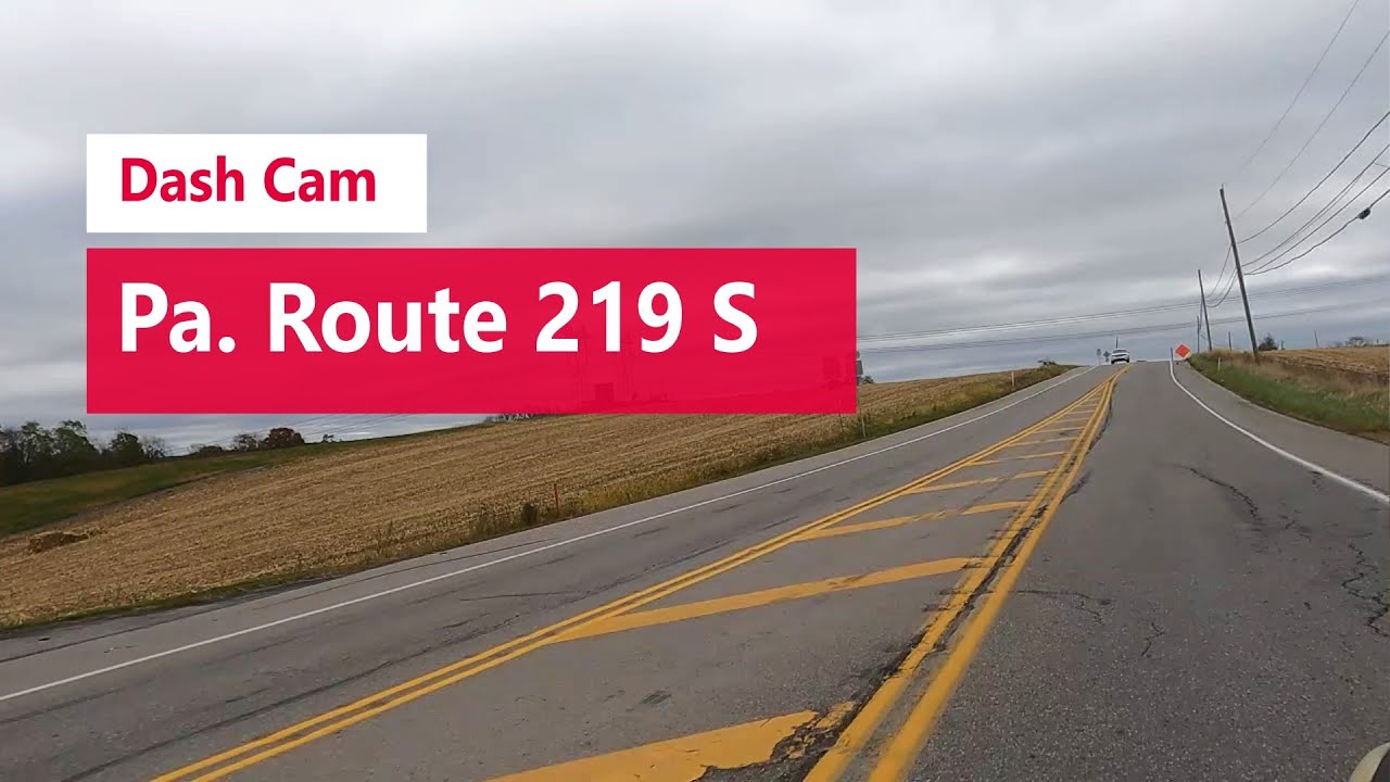 Pa. 219 South Towards Ebensburg