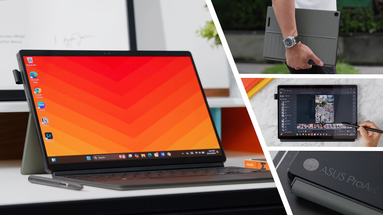 ASUS ProArt PZ13 // Мощный, портативный, универсальный ноутбук для творчества!