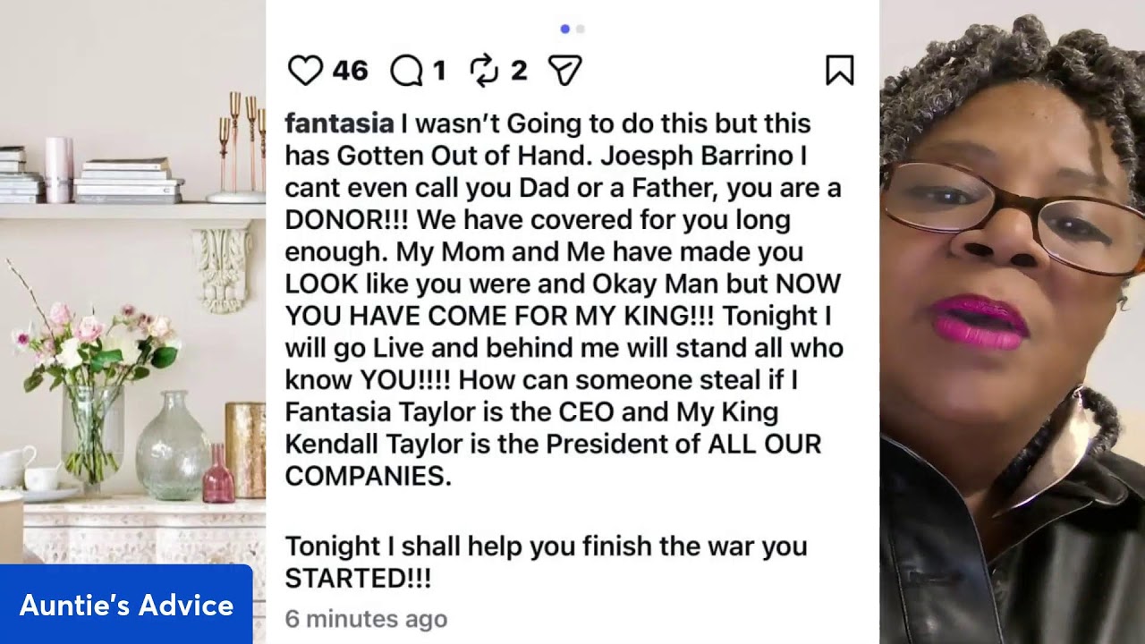 Fantasia Responds to Her Father’s Viral Rant About Her Marriage — OMG!