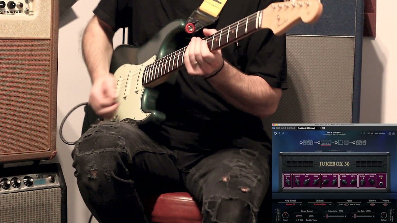Kemper VS Audified AmpLion 2 Rock Essentials- Demo By Marius Pop
