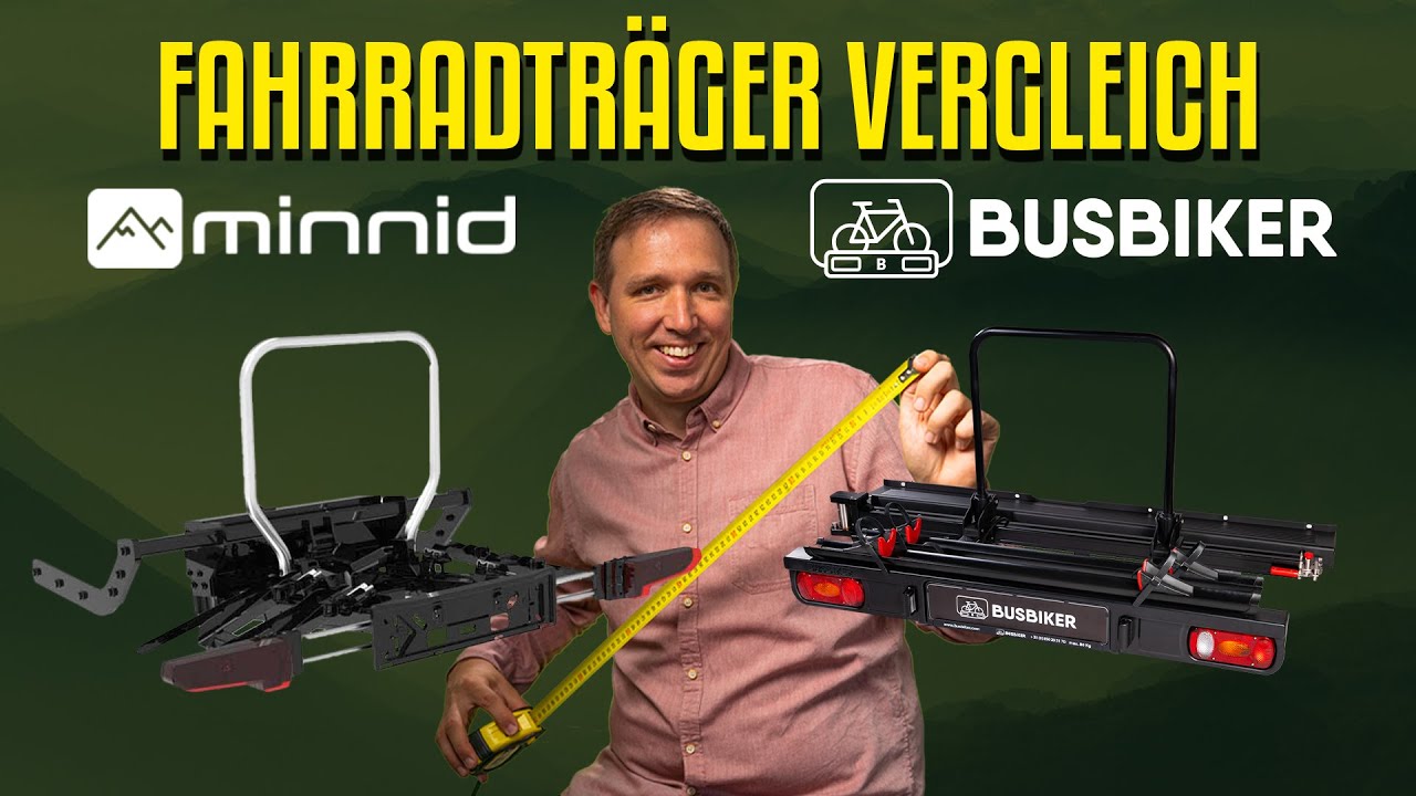 🚐 Der beste E-Bike-Fahrradträger für dein Wohnmobil/Kastenwagen? Busbiker vs. MINNID im Praxis-Test!