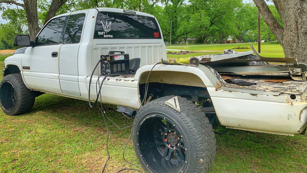 BADASS FLAT BED FROM ORIGINAL TRUCK BED