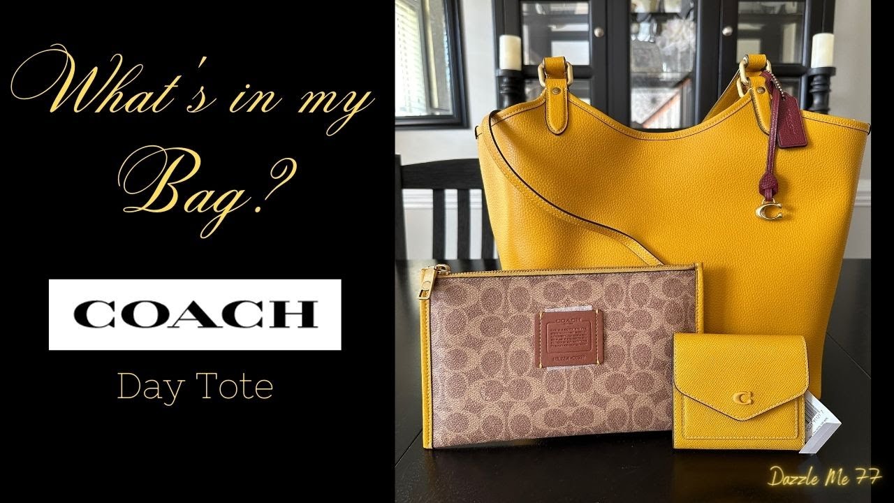 What’s in my Bag? COACH Day Tote