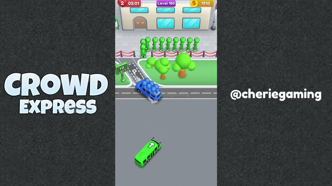 Crowd Express Level 150 Solution Walkthrough