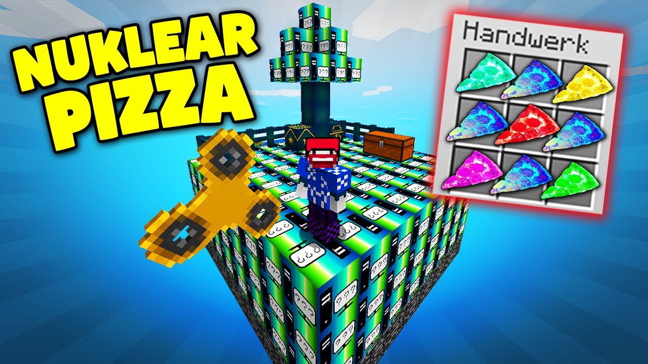 STÄRKSTE PIZZA IN MINECRAFT | COMPUTER LUCKY BLOCKS KING