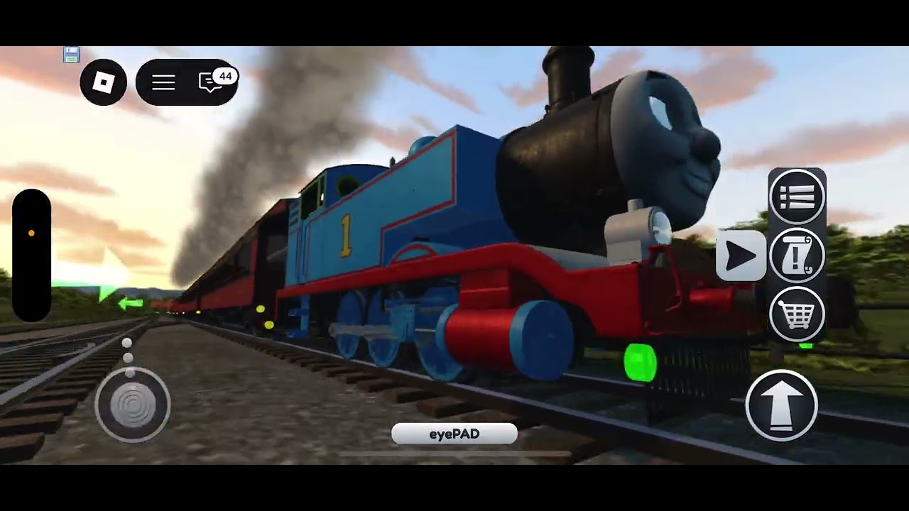 Back playing Thomas and his friends #foryou #roblox #thomasandfriends 