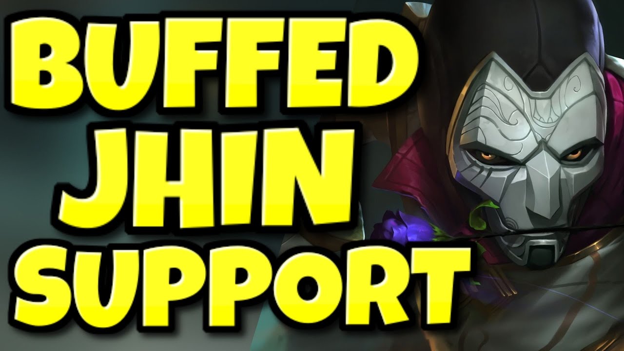 Riot just BUFFED Jhin Support in a HUGE way...