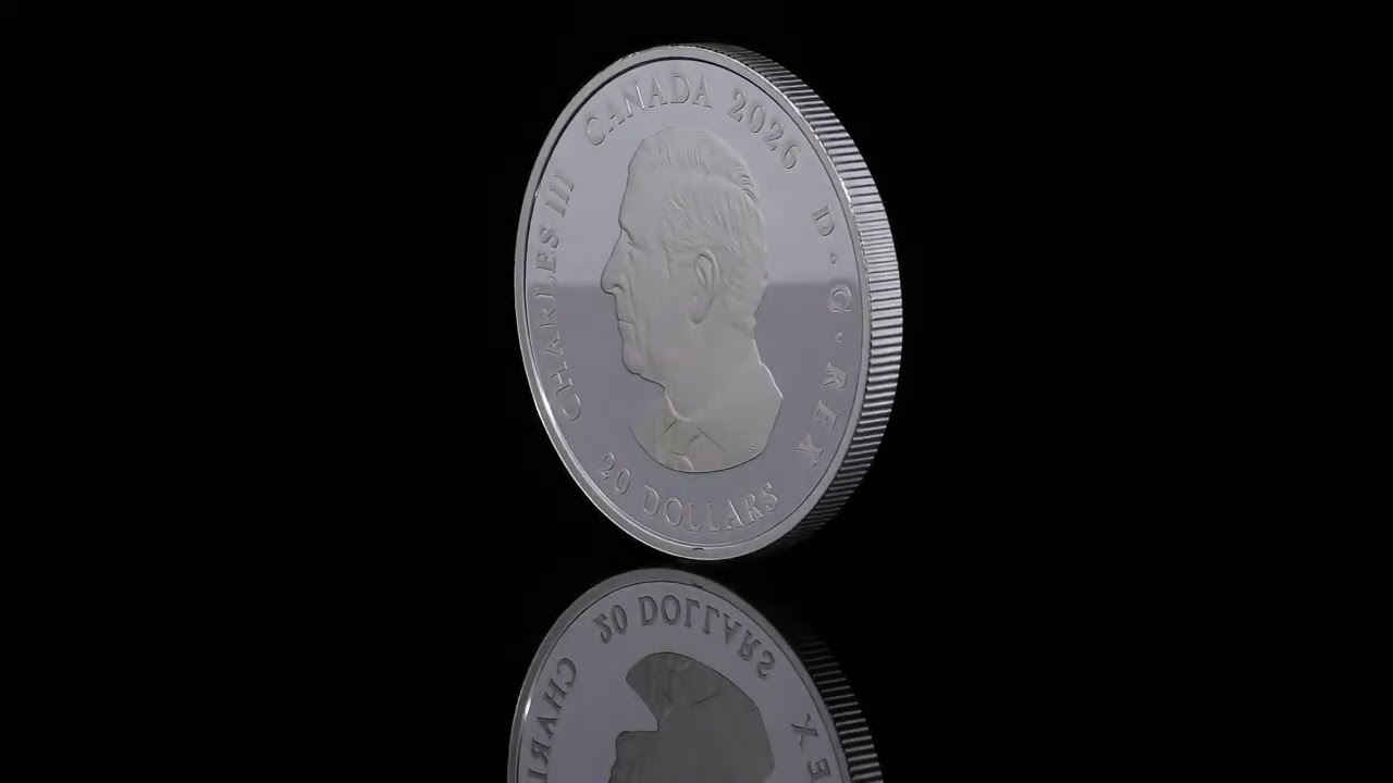 Επίσημο ασημένιο νόμισμα FIFA World Cup 2026™ “We Are 26”  20$ Proof -Color- Canada  2026