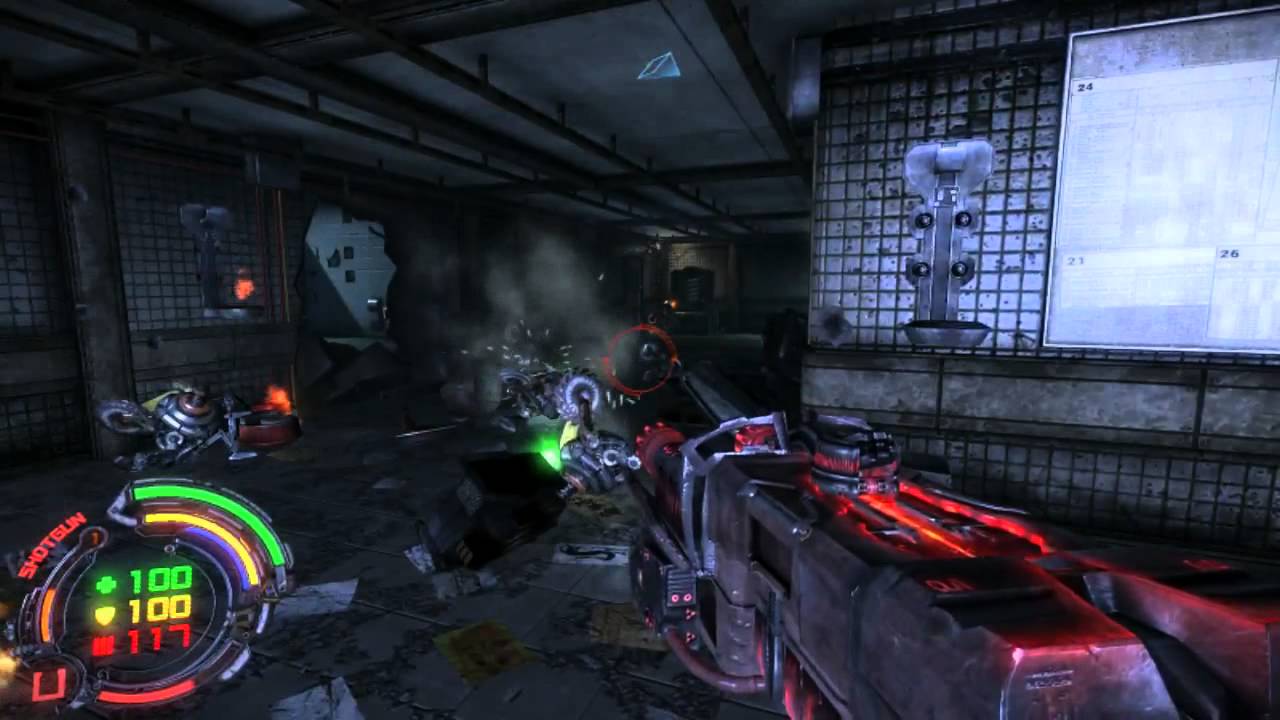 Hard Reset - Walkthrough Part 7 (Level 4: Bazaar I)