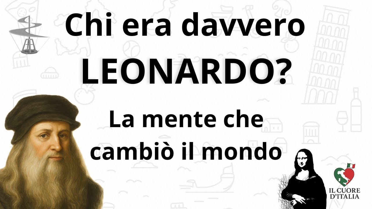 Leonardo da Vinci: il genio che sognava il futuro🎨🧠  | Italiano Facile | Learn Italian