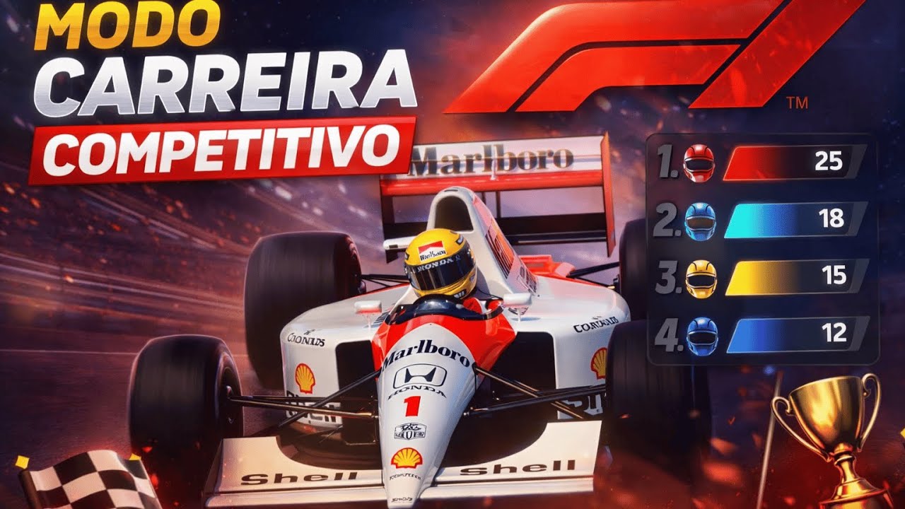 MODO CARREIRA COM A LOTUS E21 !!!