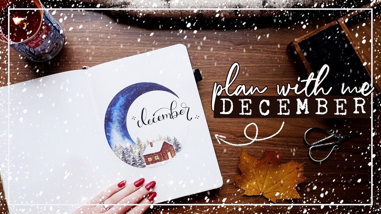 PLAN WITH ME | December 2019 Bullet Journal Set Up