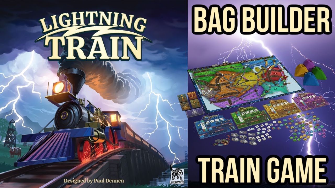 Lightning Train Board Game Review