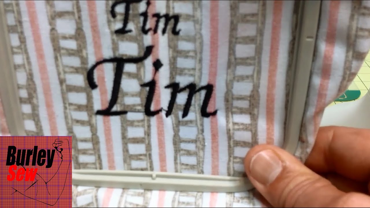 How To Embroider Words / Names and Move the Carriage Using the Brother SE 400 (Tutorial)