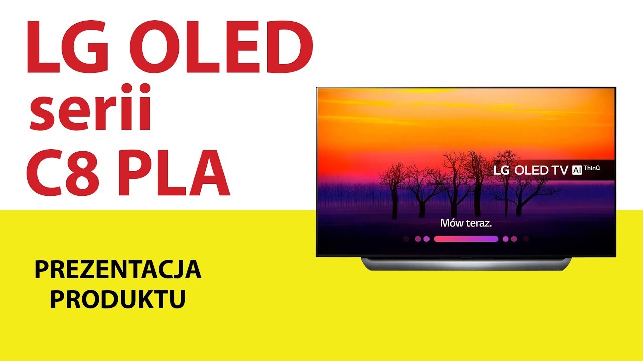 Telewizory LG OLED serii C8 PLA