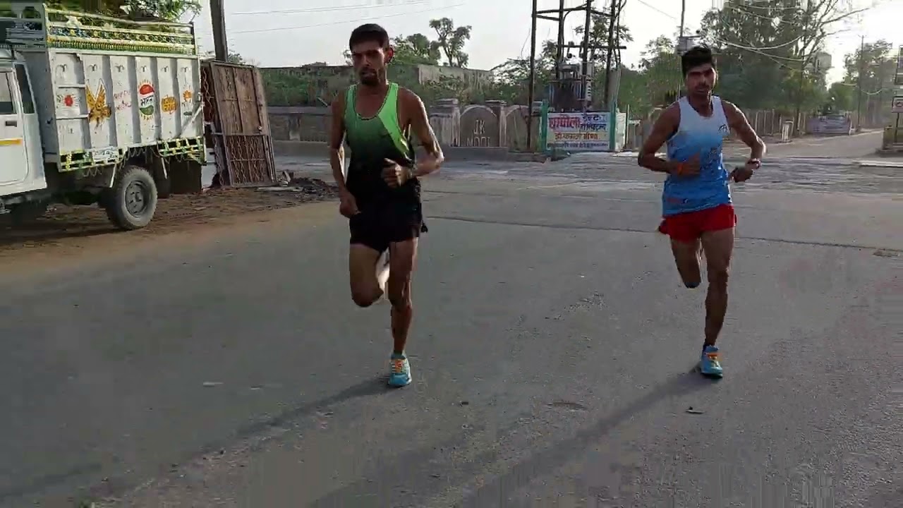mairathan running organic by nehru Yuva Kendra Jhunjhunu and Rspcb World environment day 5 June 2022