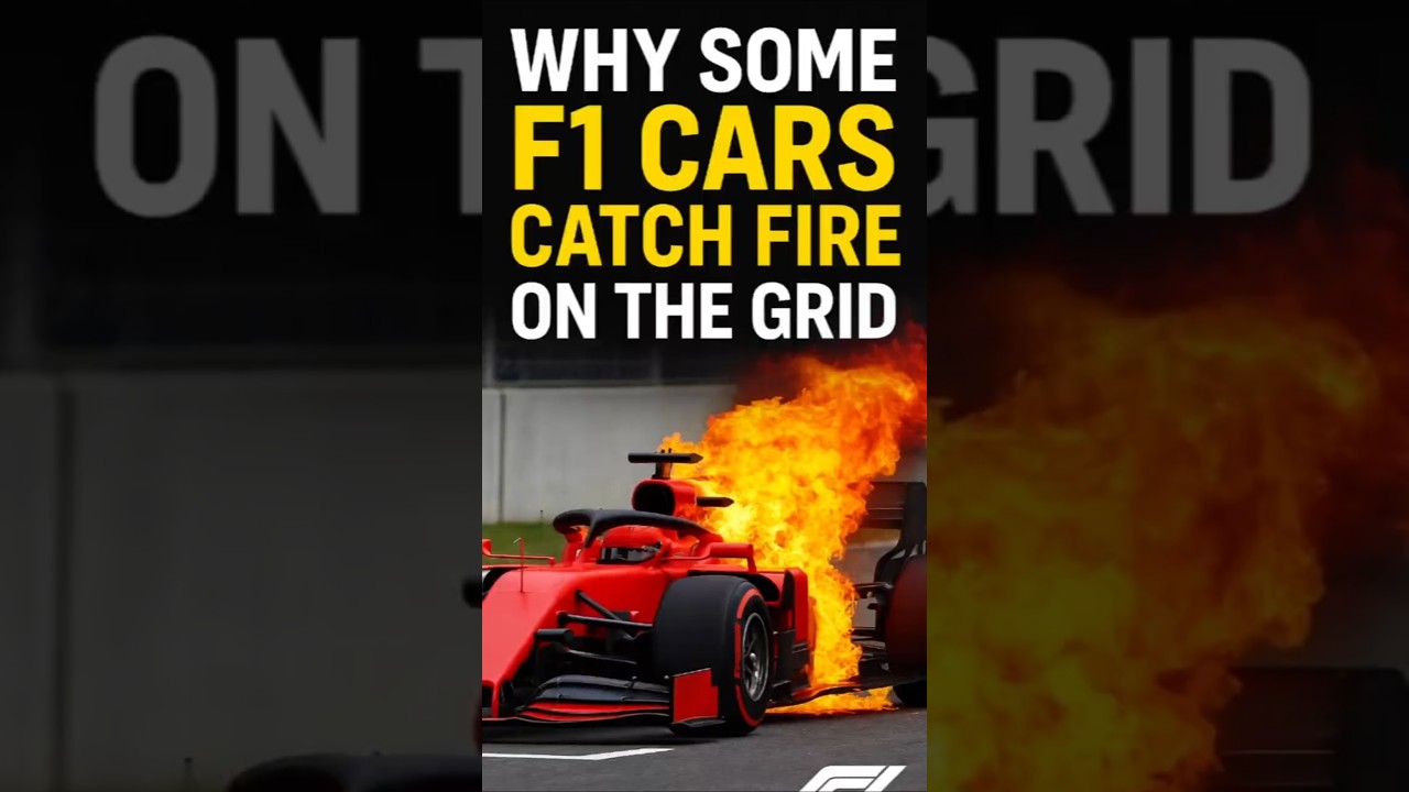 Why Some F1 Cars Catch Fire on the Grid?