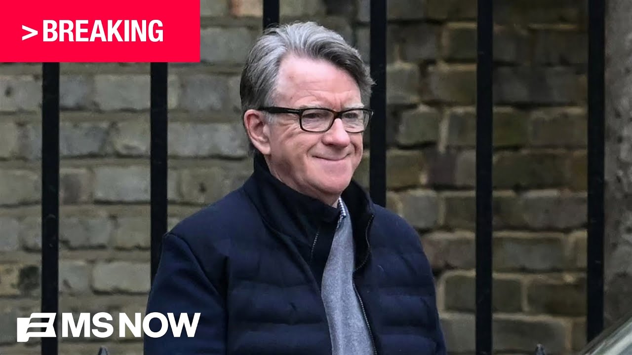 BREAKING: Peter Mandelson, fmr. U.K. Amb. to U.S., arrested amid Epstein fallout