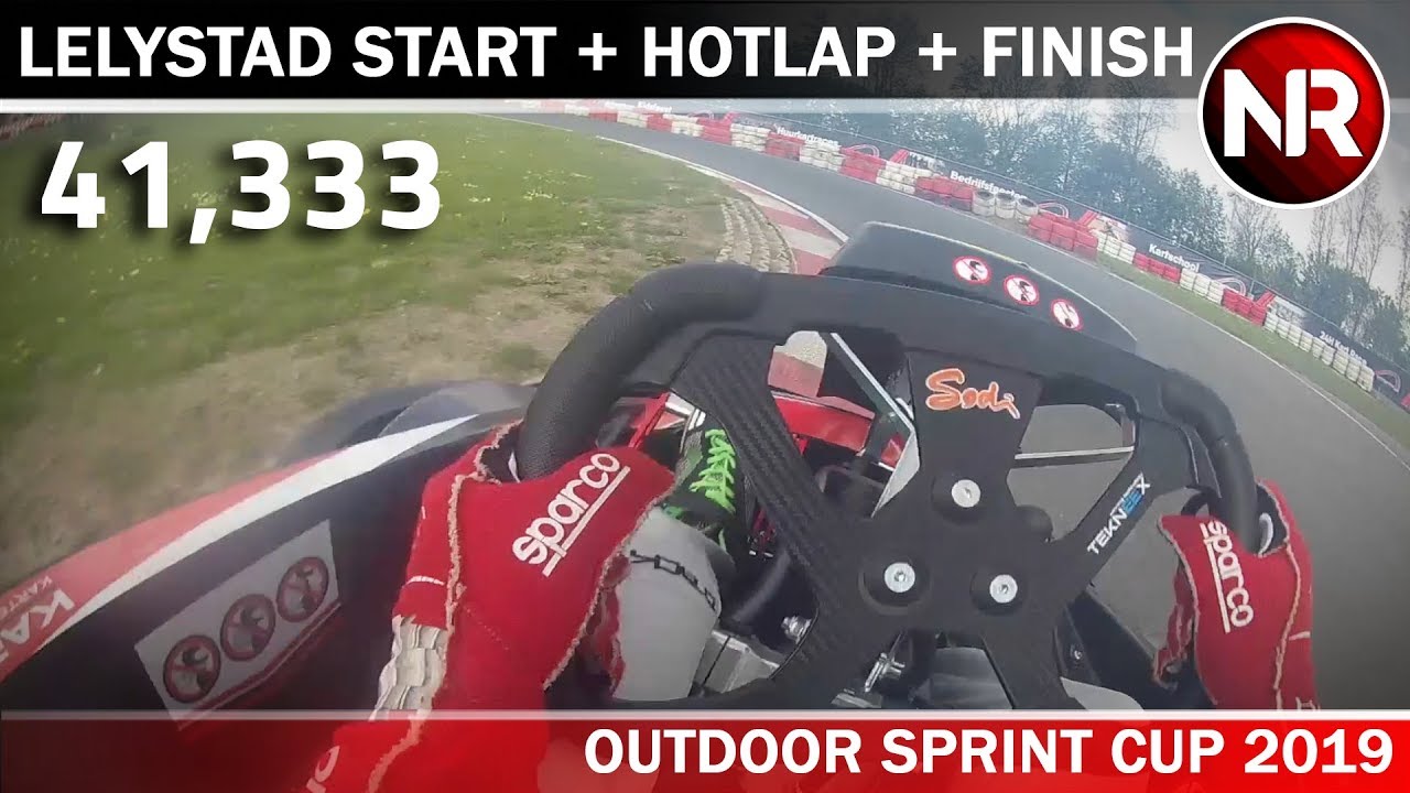 Kartcentrum Lelystad Onboard Hotlap [ 41.333 ] 🔥 - Outdoor Sprint Cup 2019