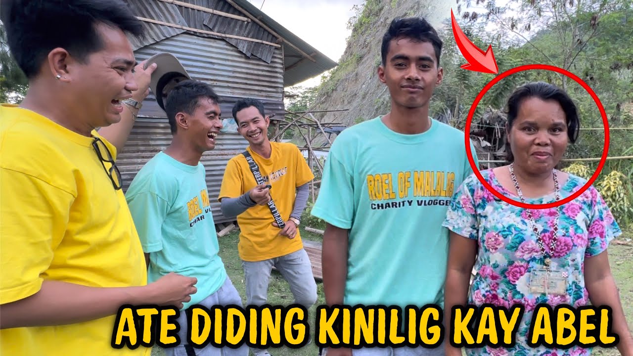 ATE DIDING KINILIG KAY ABEL! SINUBAYBAYAN NIYA ANG VLOG NITO