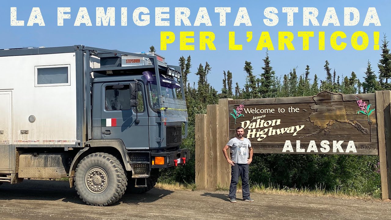 ALASKA 👉 Viaggio sulla strada più FAMIGERATA degli USA 🥶 DALTON HIGHWAY 🇺🇸