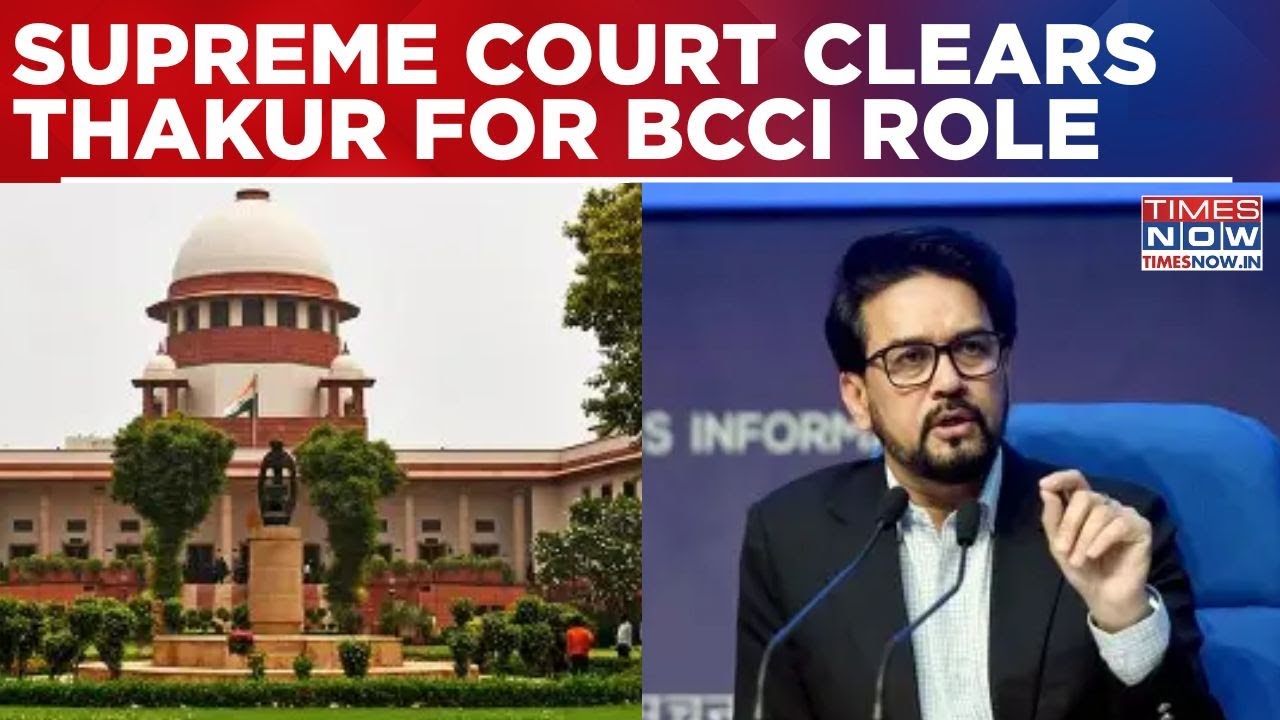 Big Relief For BJP MP, Supreme Court Lifts 9‑Year Ban On Anurag Thakur’s BCCI Role | Breaking News