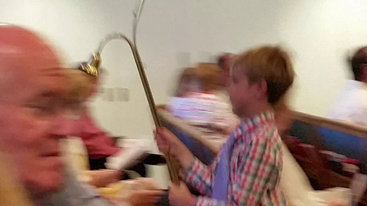 Johnny and Teddy as Acolytes Easter 2017 4-16-17