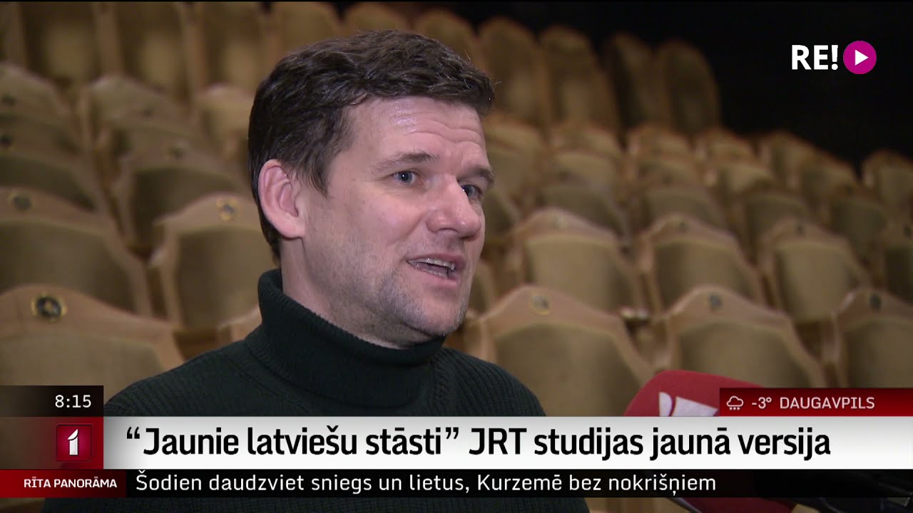 “Jaunie latviešu stāsti” JRT studijas jaunā versija