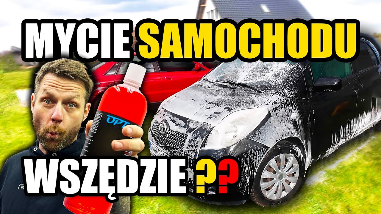 JAK UMYĆ SAMOCHÓD Bez SPŁUKIWANIA 🫧- POD DOMEM⁉️