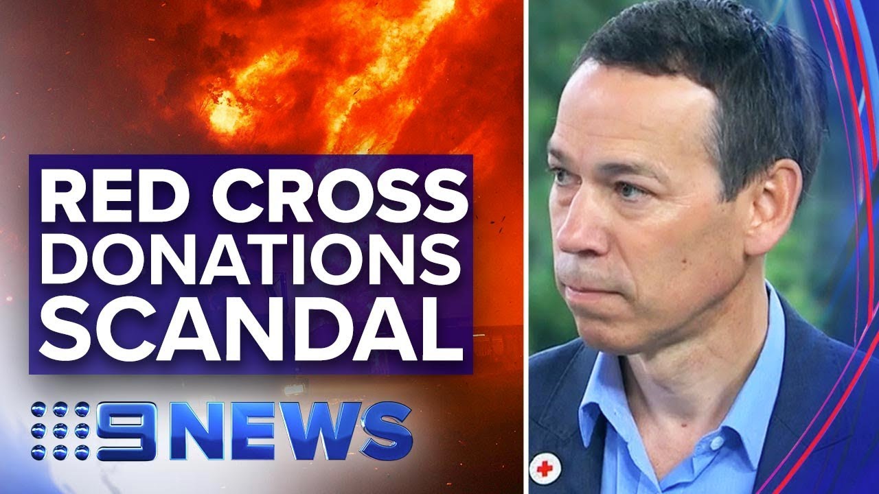 Red Cross boss denies ‘stockpiling’ bushfire donations | Nine News Australia