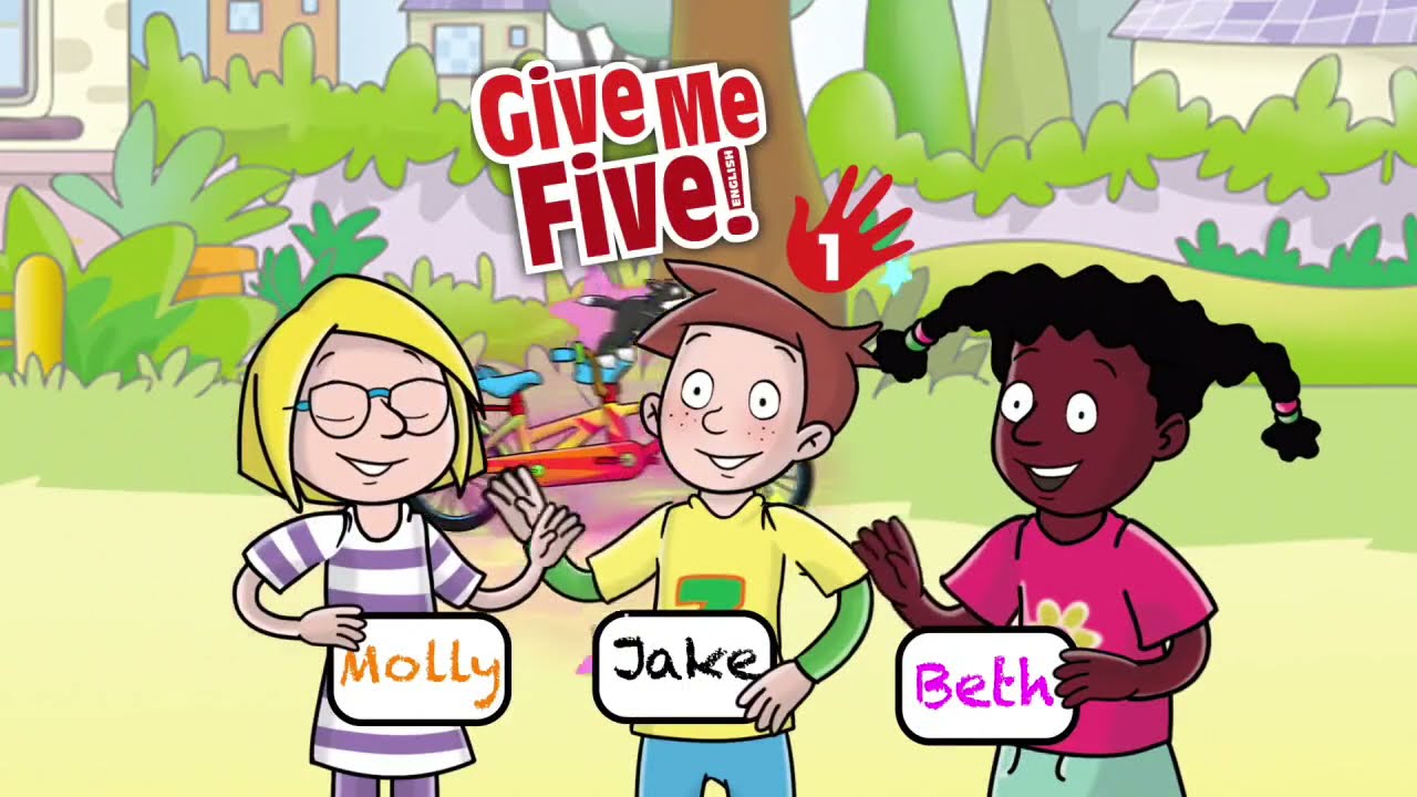 Unit 1 -Lesson3: Story - Toby goes to school | GIVE ME FIVE - LEVEL 1