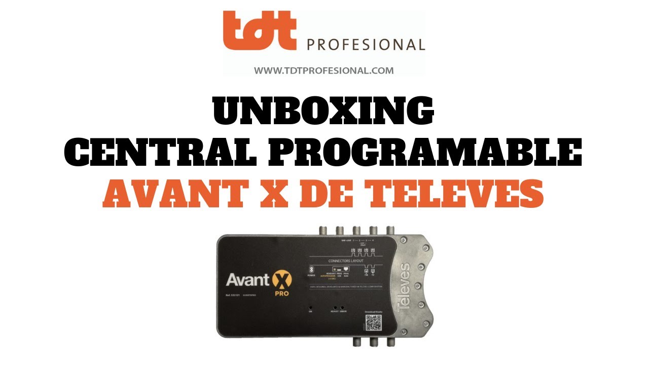 Unboxing Central Amplificadora Avant X
