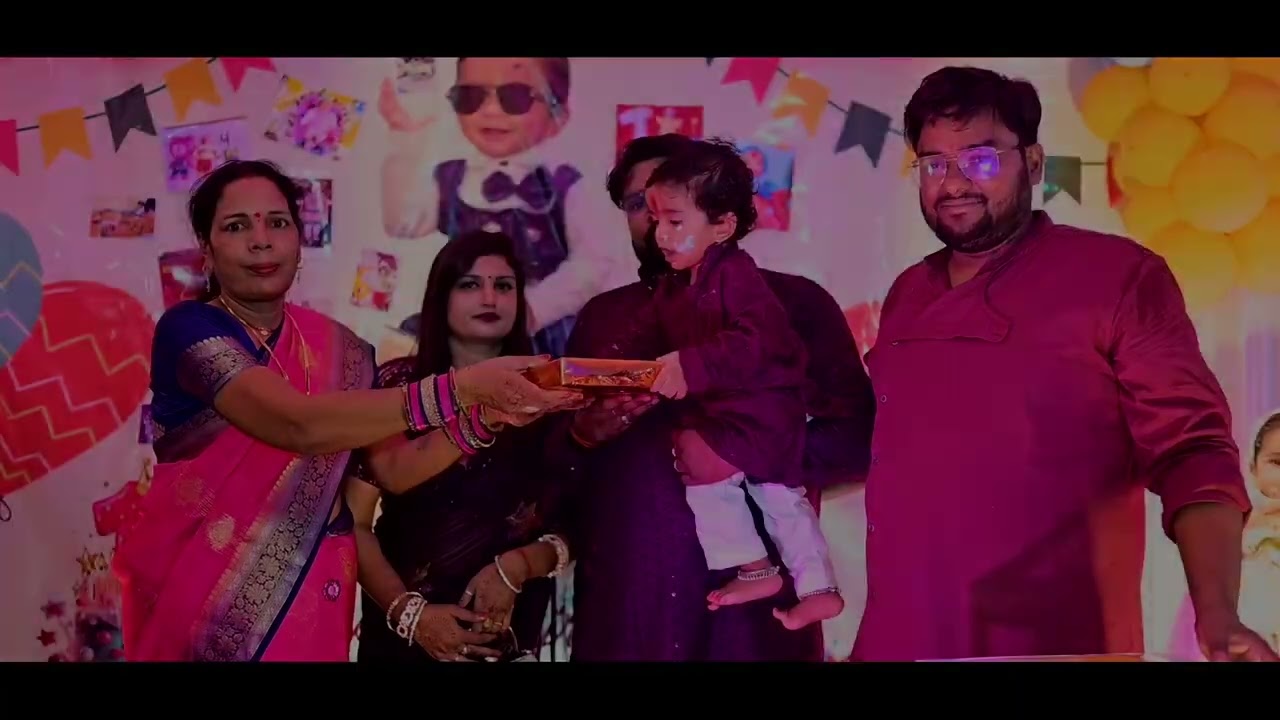 #@@Birthday 🎂🎉 celebration 🎉🎊##@Darsh first birthday celebration 🎉🎊💐